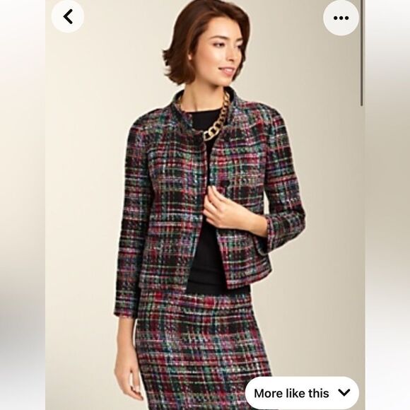 Talbots Tweed Skirt Suit - Picture 2 of 7